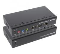 Inline Inline Dvi Kvm Extender Via Lan Rj45, Audio, Consol Locale Usb, Fullhd, 5