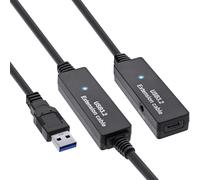 Inline Inline Estensione Attiva Usb 3.2 Gen.1, Da Spina UsB-A A Presa UsB-C, 15m