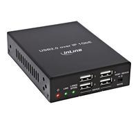 InLine Estensore USB 2.0 Host/Device Su IP, Unità Singola, RJ45 / SFP