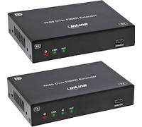 Inline Extender fibra DisplayPort 4K 60Hz KVM modalità singola 10km