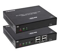 Inline Extender KVM HDMI Over IP, 4K 60 Hz, 100 m