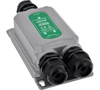 InLine Extender PoE per esterni, 2 porte, 1 Gb/s, IP67, IK10 | IEEE 802.3af/at/bt, funzionamento senza alimentatore, plug and play, Cat.5 o superiore fino a 100 m