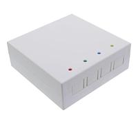 InLine® FTTH 88111 - Scatola vuota, in fibra di vetro, 4 x LC Duplex o SC Simplex, compatta, 80 mm, colore: Bianco
