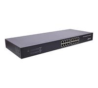 INLINE® Gigabit Netzwerk Switch 16-Port, 1GBit/s, 48,26 cm (19"), metallo, luci (32311O) Marca