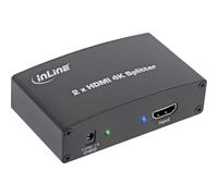 InLine Audi/Video Splitter HDMI, 2 porte, 4K2K