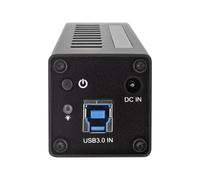 INL InLine® Hub 10x USB 3.0, alimentatore 4A, allumino, nero