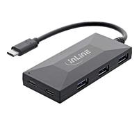 InLine® Hub USB 3.2 Gen.1 OTG da USB tipo C a 2 porte Type-C e 3 porte tipo A,