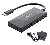 E_0015_ 10014544000 Inline InLine Hub USB 3.2 Gen.1, da USB Type-C a 2 p