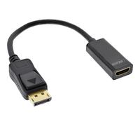 InLine InLineCavo adattatore da DisplayPort a HDMI Maschio / Femmina 17198E