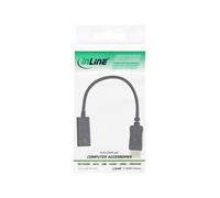 InLine InLineCavo adattatore da DisplayPort a HDMI Maschio / Femmina 17198E