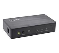 InLine® Interruttore HDMI, 3 scomparti, 4K2K@60Hz, HDCP 2.2