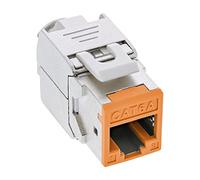 InLine Keystone - Confezione 8 prese RJ45 schermate Cat.6A arancione