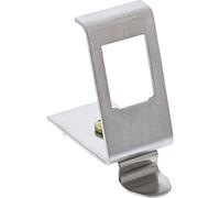 InLine® Keystone Snap-in 76203A - Supporto modulare in Metallo, 1 Scomparto per Guida DIN