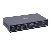 InLine KVM 57885C - Switch a 2 porte HDMI 2.1, 8K@60Hz, USB 3.2, HDR10+, Dolby Atmos, IR & Hotkey controllo, RS-232, commutazione HDMI per 2 PC, 5 885C