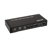 Inline Inline Kvm Desktop Switch, 2-Porte, Hdmi 4k2k, Usb 2.0 Hub, Con Audio S_0