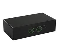 InLine KVM Switch, 2 porte, USB 3.0 DVI Audio, Hub USB 3.0, Kit cavi inclusi