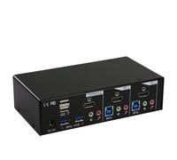 InLine KVM Switch 2 porte USB 3.0 HDMI Audio FullHD Hub 2x USB 3.0 62622I
