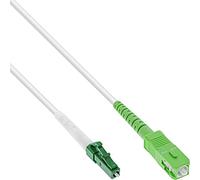 InLine LWL - Cavo Simplex FTTH, LC/APC 8° a SC/APC 8°, 9/125µm, OS2, diverse lunghezze