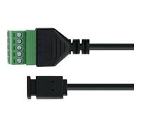 InLine Micro USB da presa a morsettiera 5 pin con cavo 1 m 5-pole 92504D