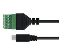 InLine Micro USB da spina a morsettiera 5 pin con cavo 1 m 5-pole 92504C
