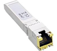 Inline Modulo SFP+ Rame 10Gb/s RJ-45 10GBase-T, fino a 30 m, Hot-Plug, compatibile MSA, per cavo di rete Cat.6a, 32335W