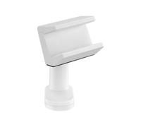 InLine® Morsetto da tavolo per ciabatta girevole, morsetto a molla, bianco