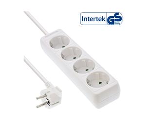 InLine Multipresa 4x Shucko cavo 1,5m bianco 1,5 m 16441F