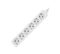 InLine 16461V prolunghe e multiple 1,5 m 6 Uscita a(e) AC Bianco - Multiprese (1,5 m, 6 Uscita(e) AC, Bianco, Plastica, 230 V, 3500 W)