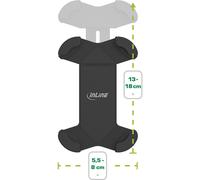 InLine One Click Easy 3 Drive & Ride 23156F - Set con morsetto universale e clip