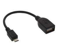 CAVO USB INLINE -C da USB A Maschio a Micro-USB B Femmina 0,15 m