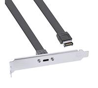 InLine Staffa PCI – Pannello frontale USB-C a USB 3.2 Type-A interno 0,3 m 33446G