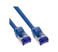 InLine Patchcord Slim Cat.6A S/FTP TPE (LSZH) PoE blu 5m SFTP 5 m Fumo 74905B