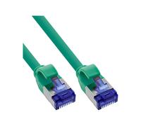 InLine Patchcord Slim Cat.6A S/FTP TPE (LSZH) PoE verde 25m SFTP 25 m 74925G
