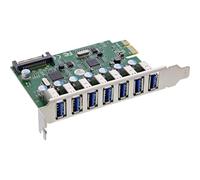 ITS Scheda di interfaccia, 7x USB-A 3.2 Gen.1, PCIe, con connettore SATA