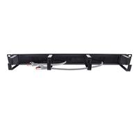 InLine Piastre passacavi 19" con inserto a spazzola e 4 staffe 1U RAL 19111L