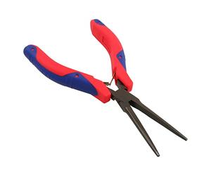 INLINE Pinza di Precisione per L'elettronica con Becchi a Punta Rossa e Blu 21.2 x 8 x 1.8 cm 43063D