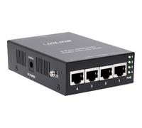 Inline PoE+ Iniettore Hub 4 Porte 10 Gigabit 65W IEEE 802.3af/at