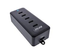 E_0015_ 19135400000 Inline InLine Estensione USB-C, 5 porte, 100W Inform