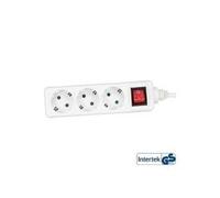 InLine - presa multipla - connessioni in uscita 3 - 50 m - bianco (16435T) NEW