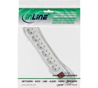 InLine - presa multipla - connessioni in uscita 6 - 30 m - bianco (16463V) NEW