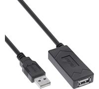 E_0015_ 19085696000 Inline InLine Estensione attiva USB 2.0, spina/presa