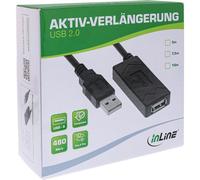 E_0015_ 19085711000 Inline InLine Estensione attiva USB 2.0, spina/presa