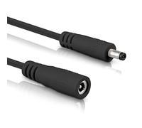 InLine® Prolunga DC Maschio/Femmina 3,5 x 1,35 mm AWG 18 Nero 5 m - NUOVO