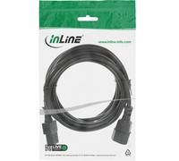 InLine 16635 cavo di alimentazione Nero 5 m