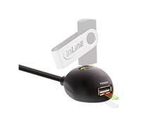 InLine Prolunga USB 3.2 Gen.1 da Spina A a 2x Presa A con Supporto 3 m 35653