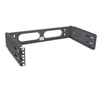 InLine - Rack a Parete 19" 2HE, 24-40 cm di profondità, Colore: Nero