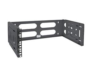 InLine Rastrelliera da Parete 4U da 48,3 cm, profondità 24-40 cm, Colore Nero