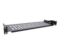 InLine Ripiano da 19", 150 mm, 10 kg, 1HE, RAL 9005 nero, 19114A