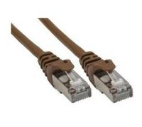 InLine® S-FTP Cat.5e 1.5m Cavo di Rete 1,5 m Marrone