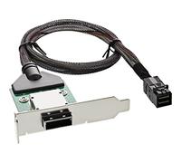 InLine® SAS HD LP PCI - Teglia con cavo SFF-8088 su Int. SFF-8643, 0,75 m